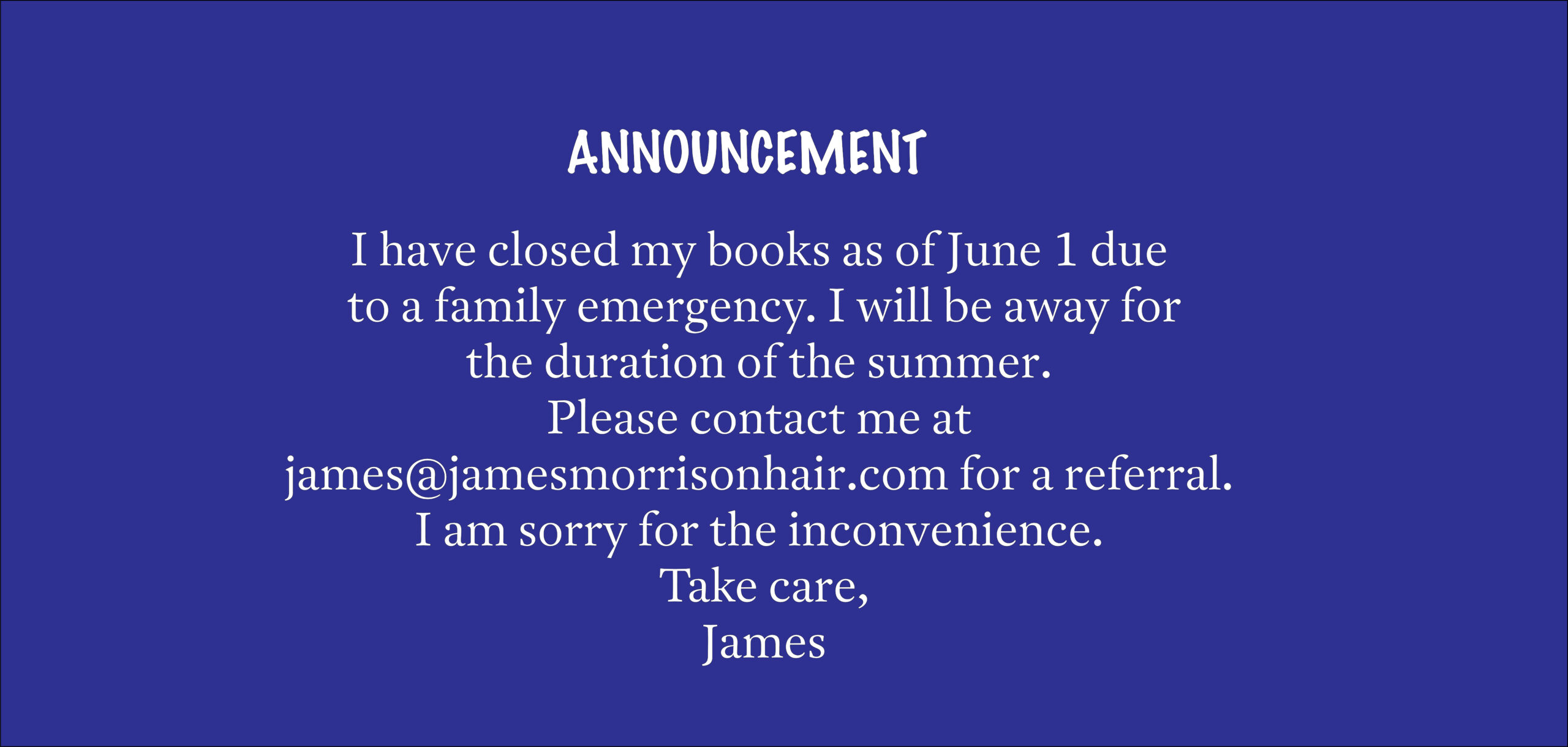 WEB SITE ANNOUNCEMENT-01